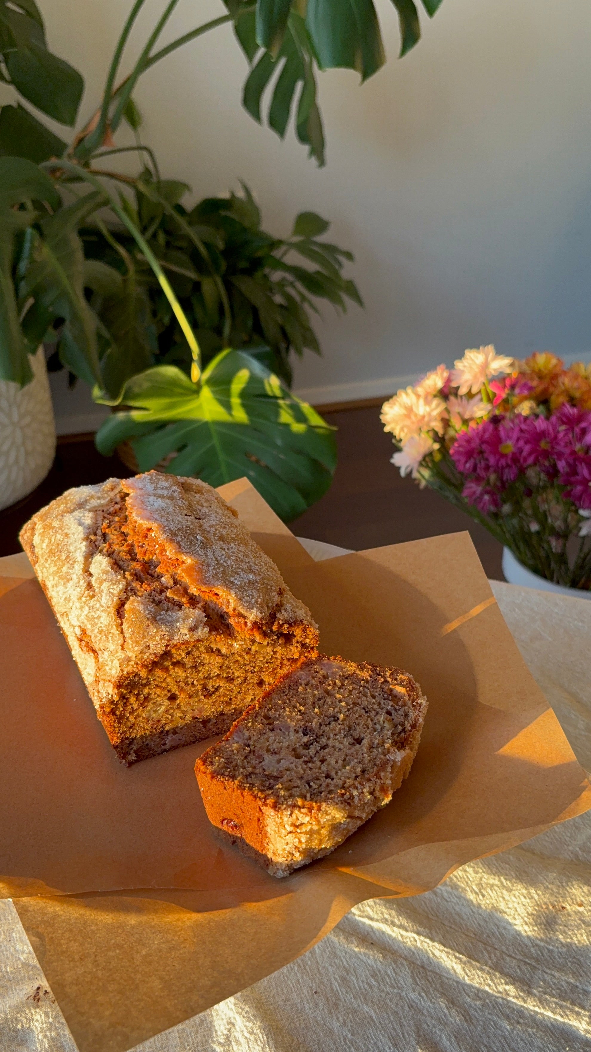 Slice Banana Bread