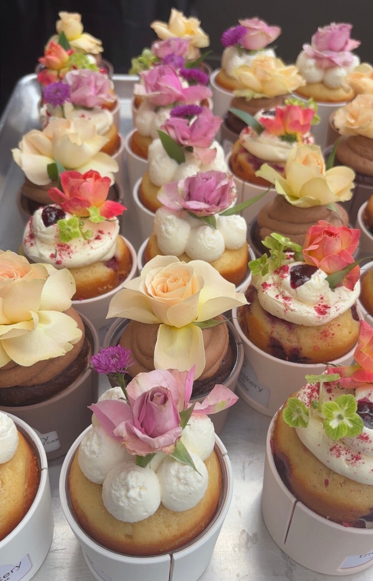 Carrot Mini Cake With Toffee Sauce and Creme Fraiche Frosting Mini Cake