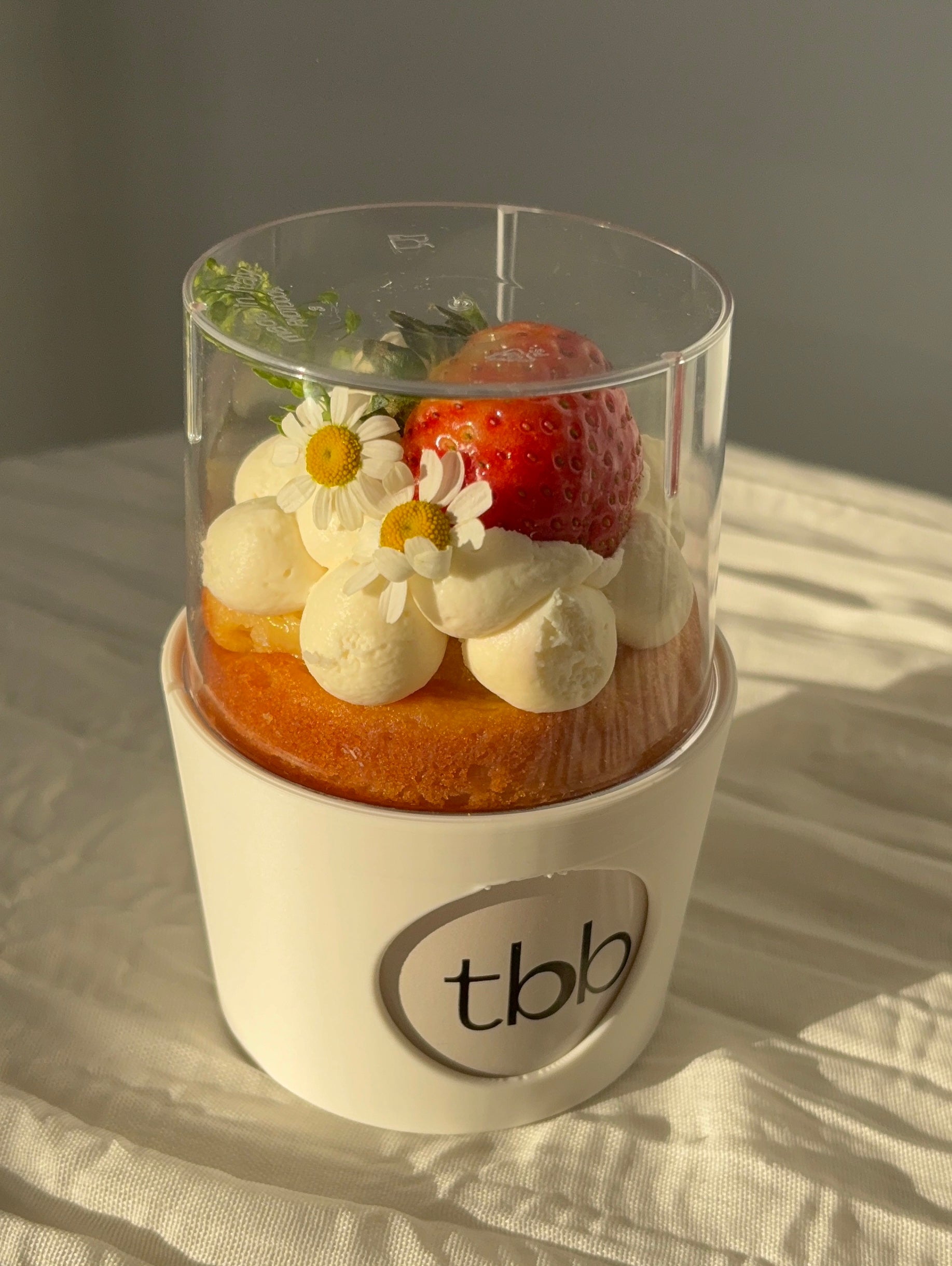 Vanilla Sponge Mini Cake with Vanilla Mascarpone Cream Frosting