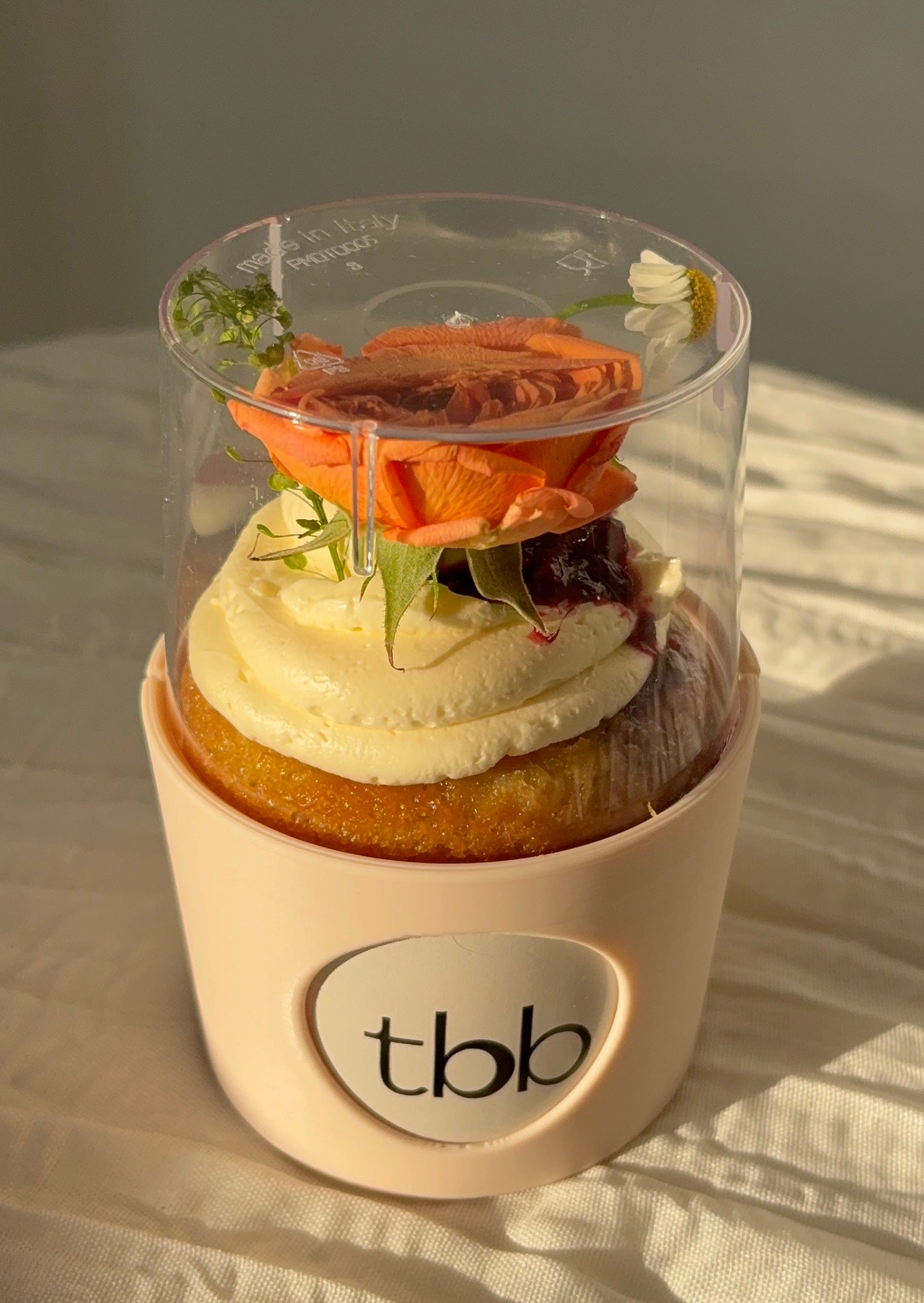 Berry Mini Cake with Blackberry Jam and Vanilla Swiss Meringue Buttercream