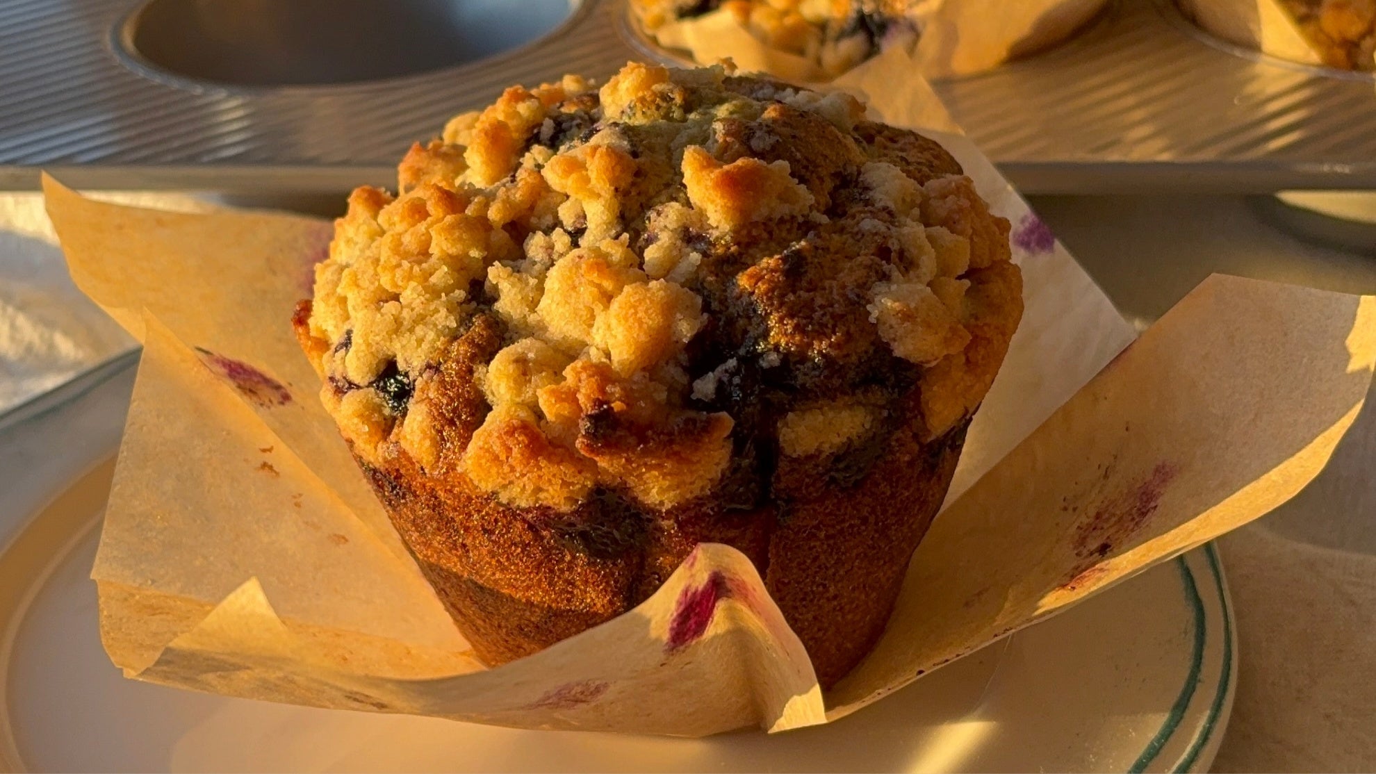 Jumbo Blueberry Muffins